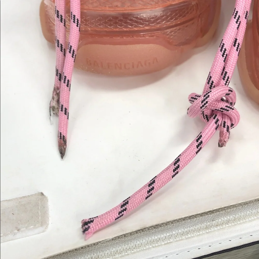 Balenciaga Triple S Pink Clear Sole Women’s Sneakers - Size EU 39 (9W) No Box - Picture 10 of 13